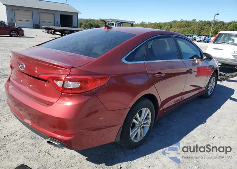 2015 Hyundai Sonata Se from USA, damaged, VIN 5NPE24AF1FH235156